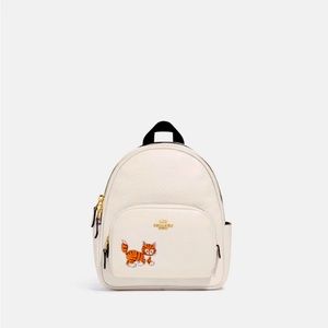 Mini dancing kitten genuine authentic COACH